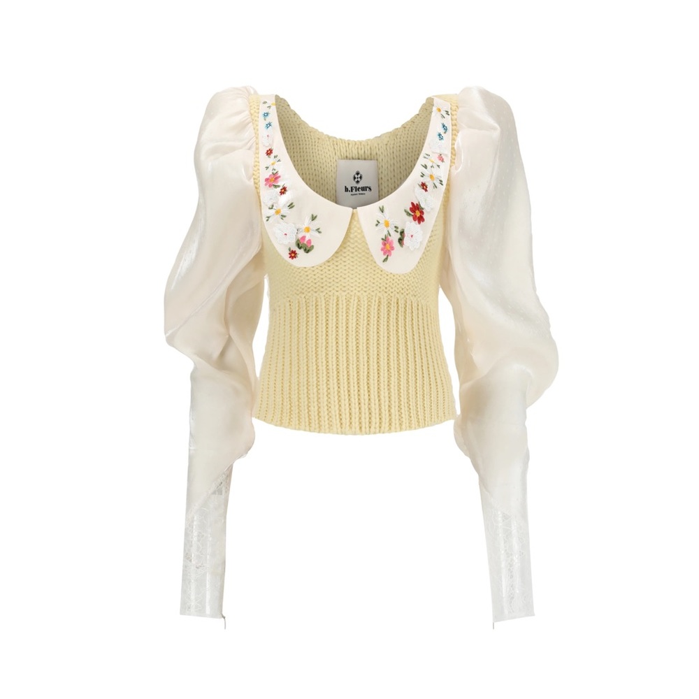 B.FLEURS Britt Blouse - by Yé-Yé